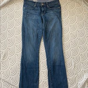 Straight leg medium blue wash Gap jeans